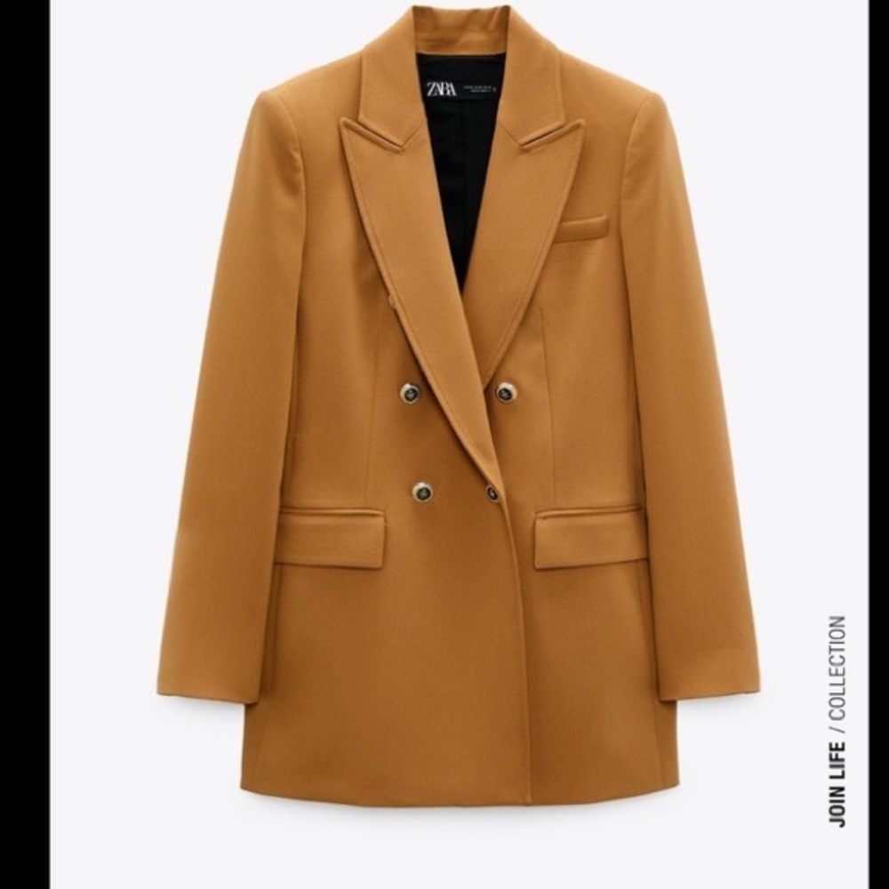 Zara Camel Blazer
